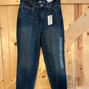 New with Tags- Old Navy Jeans size 10 OG straight high rise with secret pocket